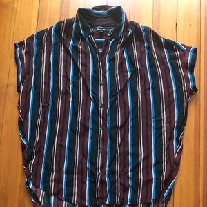Madewell XXS Stripe Central Shirt